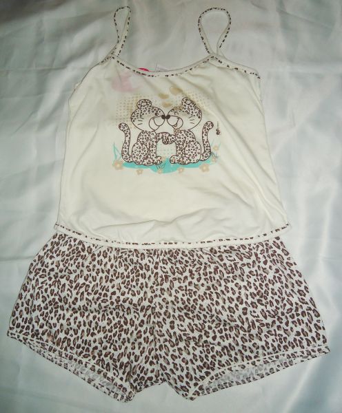 Baby Doll Adulto Estampado Malha