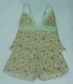 Baby Doll Adulto Estampado Renda