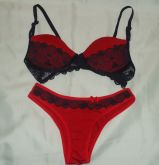 Conjunto Tactel C/ Renda Adulto