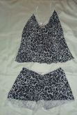 Baby Doll Adulto Estampado Renda